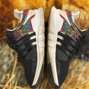 adidas Black and White Men's Shoes